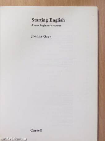 Starting English