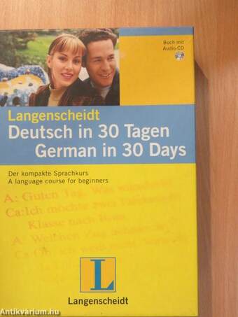 Deutsch in 30 Tagen/German in 30 days - CD-vel