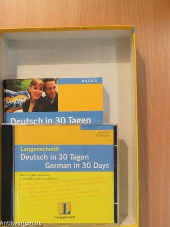 Deutsch in 30 Tagen/German in 30 days - CD-vel