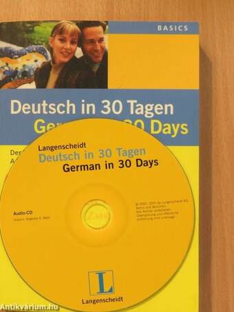 Deutsch in 30 Tagen/German in 30 days - CD-vel