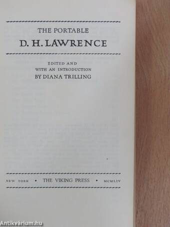 The portable D. H. Lawrence