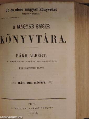 A magyar ember könyvtára I-II.