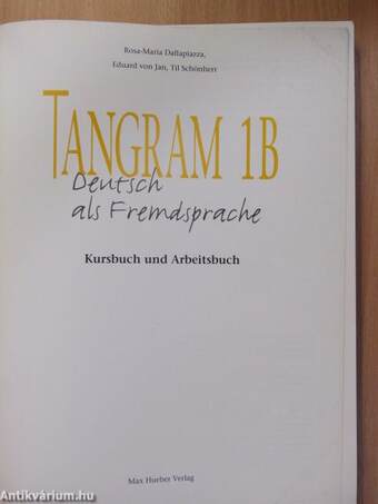 Tangram 1B - Kursbuch und Arbeitsbuch