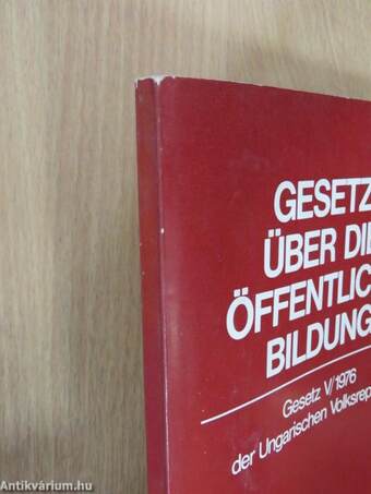 Gesetz über die Öffentliche Bildung