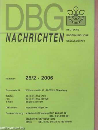 DBG Nachrichten 2006/2