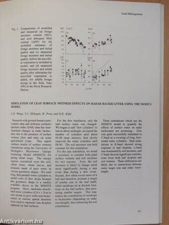 Land Resource Science - Annual report 1992