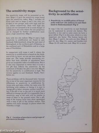 Sensitivity of Swedish Forest Soils to Acidification related to Site Characteristics