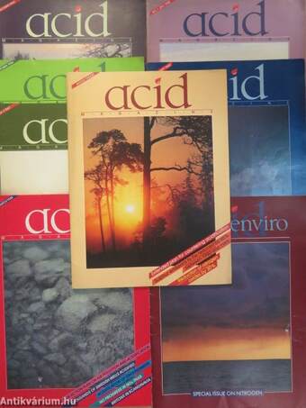 Acid magazine 1984-1990. (vegyes számok) (8 db)