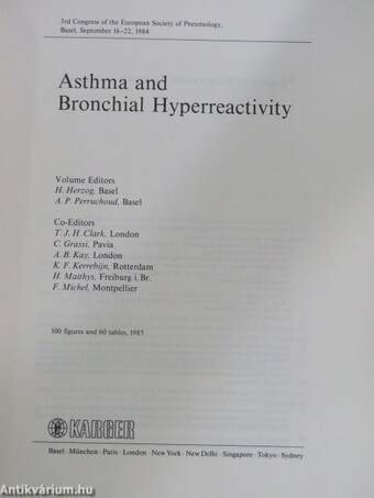 Asthma and Bronchial Hyperreactivity