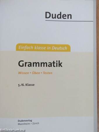 Duden Grammatik