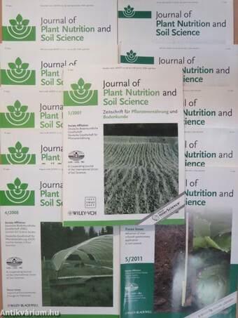 Journal of Plant Nutrition and Soil Science 2007-2011. (vegyes számok) (11 db)