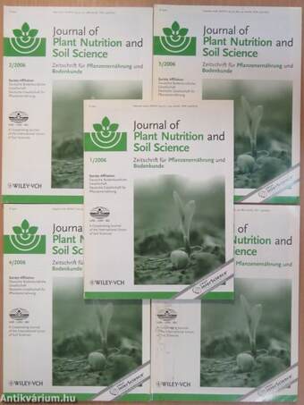 Journal of Plant Nutrition and Soil Science 2006. (nem teljes évfolyam)