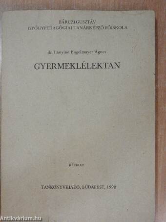 Gyermeklélektan