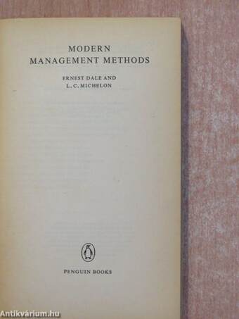 Modern Management Methods