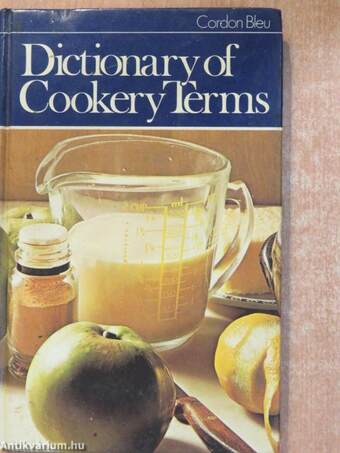 Dictionary of Cookery Terms