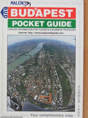 Budapest Pocket Guide Summer 1999.