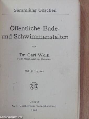 Öffentliche Bade- und Schwimmanstalten