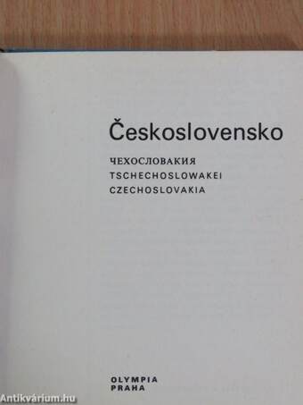 Ceskoslovensko/Tschechoslowakei/Czechoslovakia