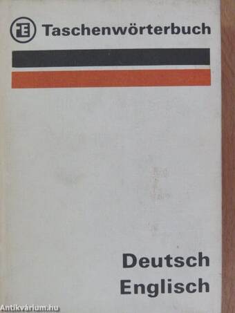 Taschenwörterbuch Deutsch-Englisch