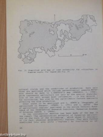 Agroecological regionalization on the basis of suitability for crop cultivation: example of Komárom county 1.