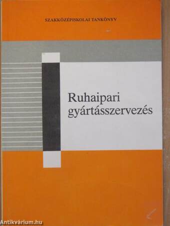 Ruhaipari gyártásszervezés