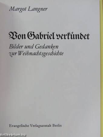 Von Gabriel verkündet