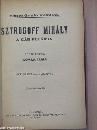 Sztrogoff Mihály 