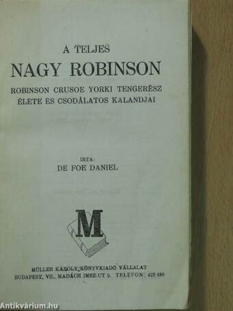 A teljes Nagy Robinson