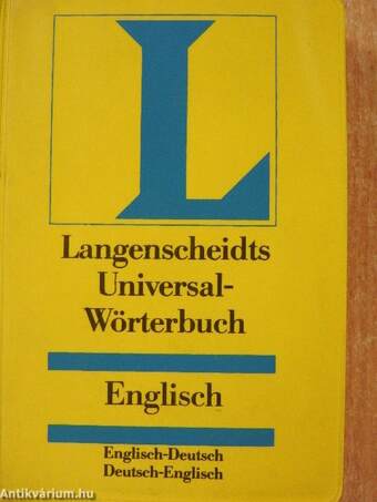 Langenscheidts Universal-Wörterbuch Englisch