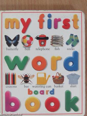 My first word board book
