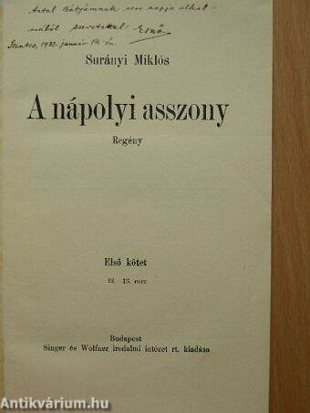 A nápolyi asszony I-II.