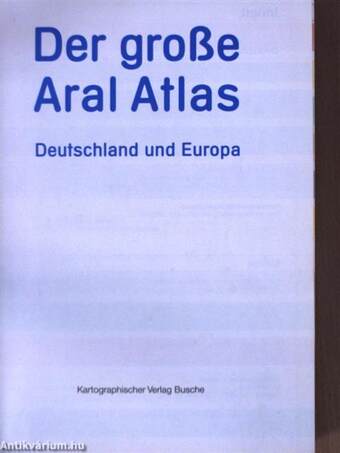 Der große Aral Atlas 1997