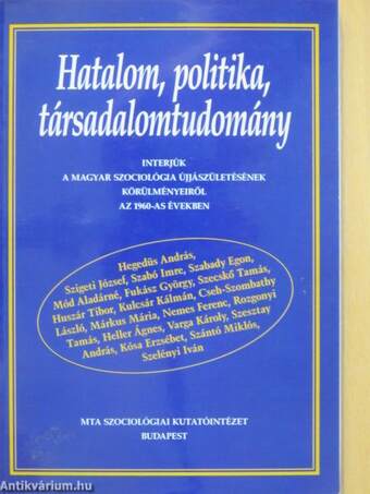 Hatalom, politika, társadalomtudomány