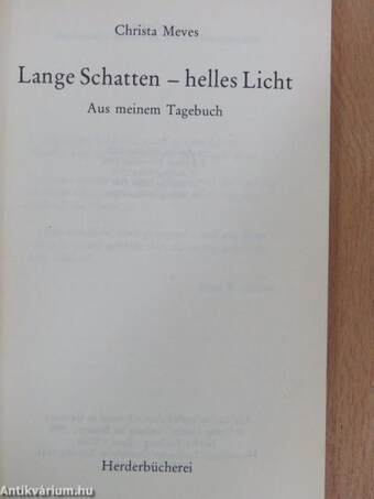 Lange Schatten - helles Licht