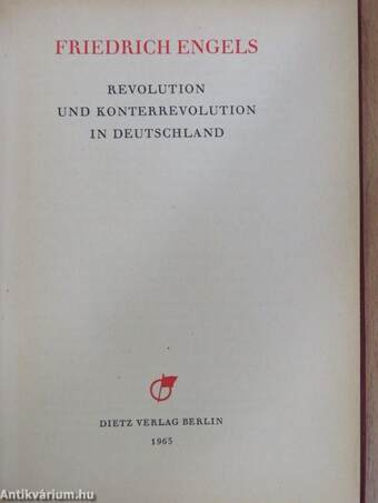 Revolution und Konterrevolution in Deutschland