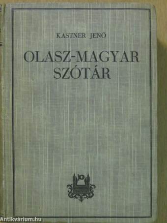 Olasz-magyar/Magyar-olasz kéziszótár I-II.