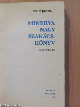 Minerva nagy szakácskönyv