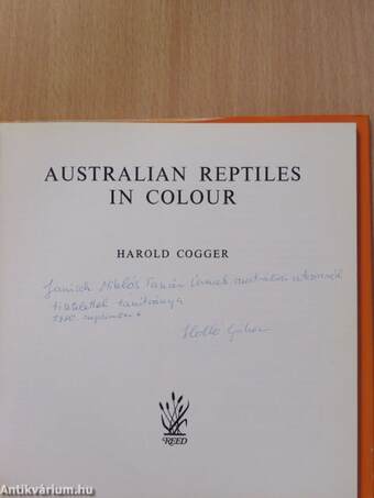 Australian Reptiles in Colour