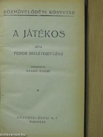 A játékos