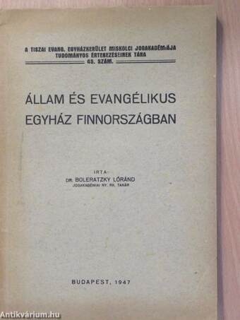 Állam és evangélikus egyház Finnországban