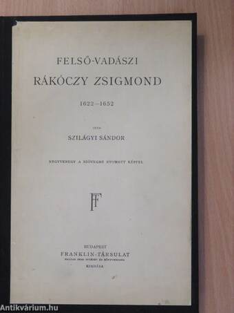 Felső-vadászi Rákóczy Zsigmond