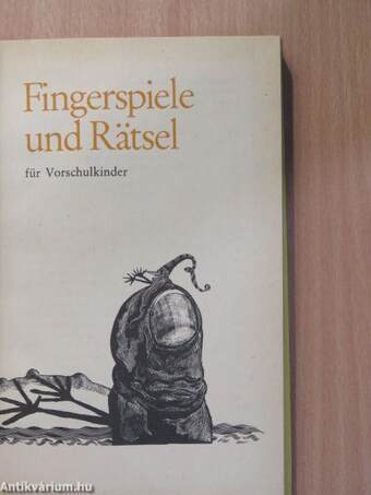 Fingerspiele und Rätsel für Vorschulkinder