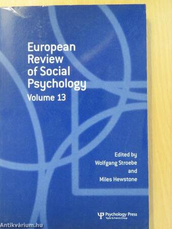 European Review of Social Psychology 13.