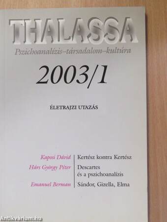 Thalassa 2003/1.