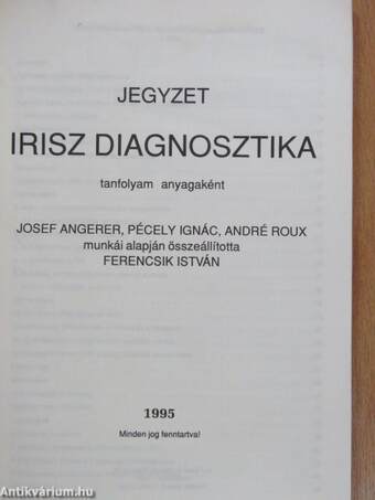 Irisz diagnosztika