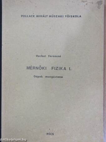 Mérnöki fizika I.