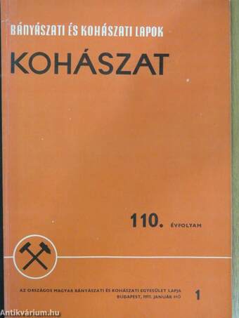 Bányászati és Kohászati Lapok - Kohászat 1977. január