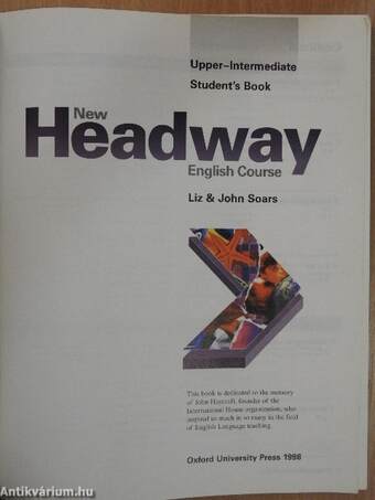 New Headway English Course- Upper-Intermediate - Student's Book