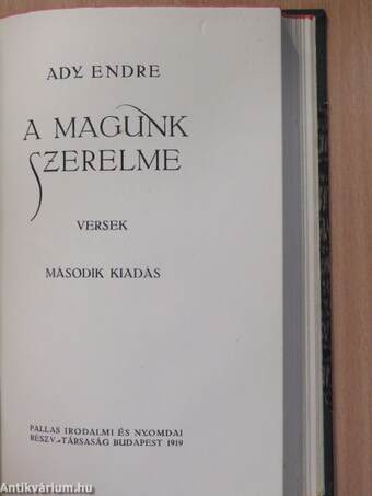 A menekülő élet/A magunk szerelme