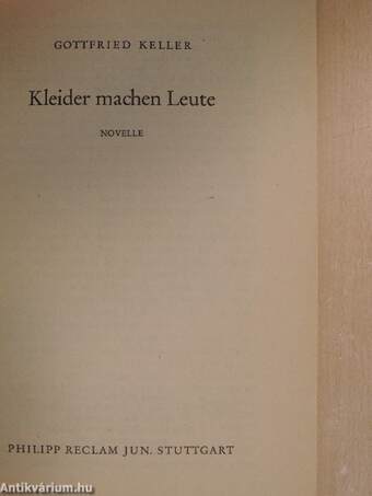 Kleider Machen Leute